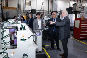 Sterling Industries, a leading medical device contract manufacturer headquartered in Vaughan, was pleased to welcome Mayor Steven Del Duca today for a tour of its advanced manufacturing facilities.