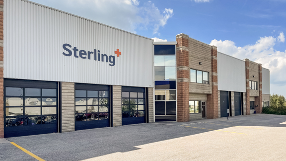 Sterling Industries manufacturing facility in Barrie, Canada