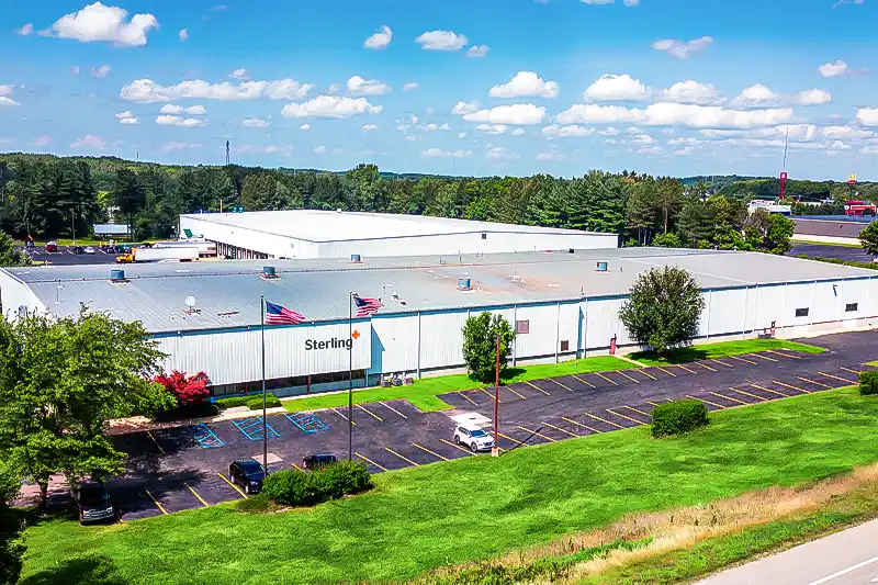 Sterling Industries' medical device manufacturing facility in the USA